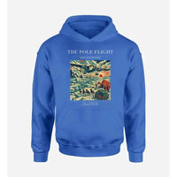 Thumbnail for VINTAGE G4019 - The Pole Flight - Premium Hoodie design on blue premium
