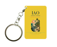 Thumbnail for Siargao Airport (IAO) design on yellow key chain