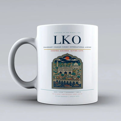 Chaudhary Charan Singh International Airport LKO Mug - White