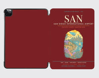 Thumbnail for San Diego International Airport SAN - Dark Red
