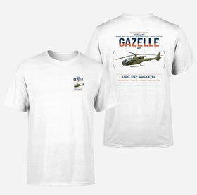 Double-Side Printing — Westland Gazelle AH1 Double-Side T-Shirt