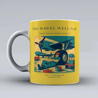 Thumbnail for VINTAGE G4267 - The Wheel Well Nap - Ceramic Mug design on yellow