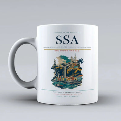 Salvador - Deputado Luis Eduardo Magalhaes International Airport SSA Mug - White
