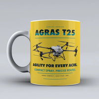 Thumbnail for Agras T25 Mug design on yellow dji