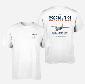 Double-Side Printing — Airbus C295M T.21 Double-Side T-Shirt