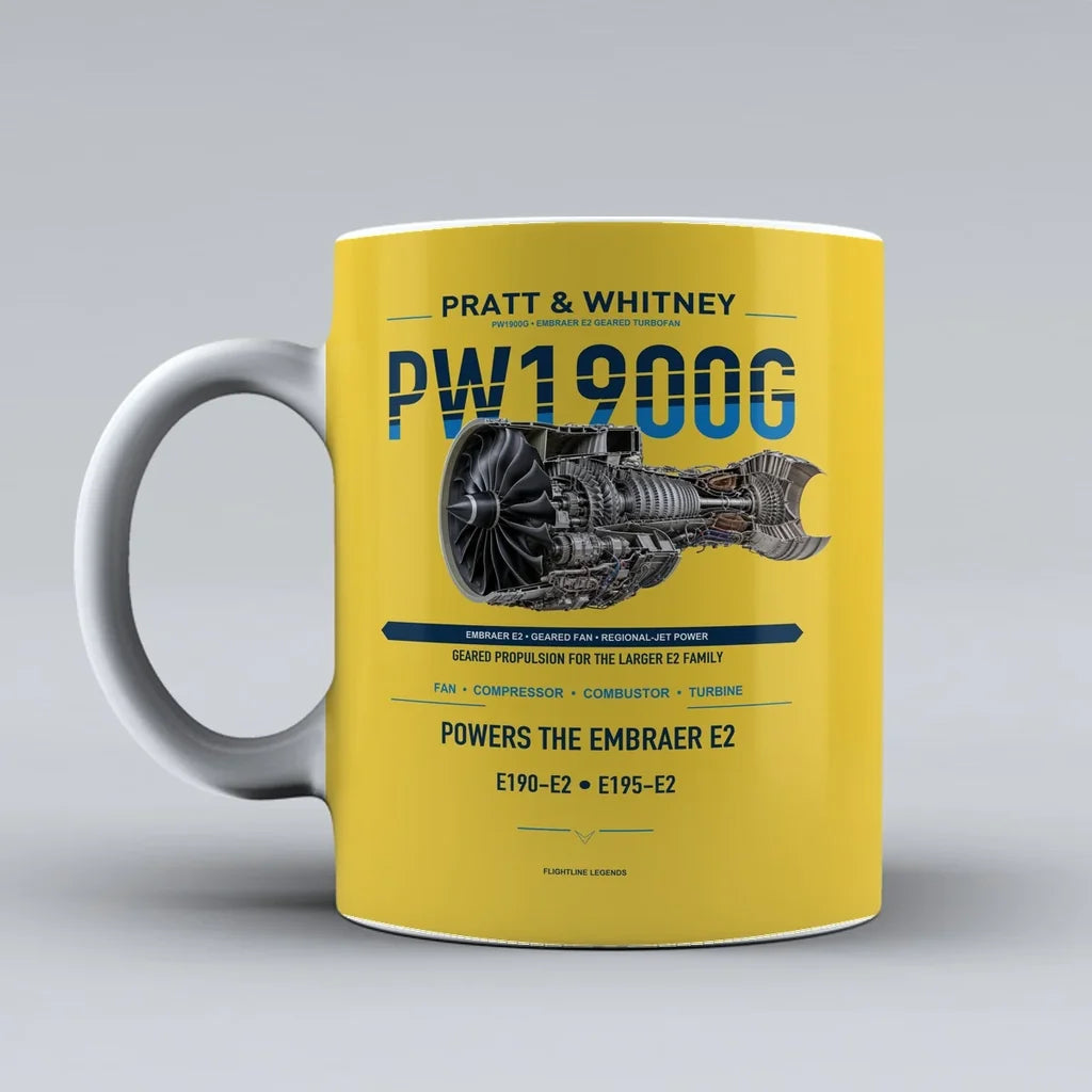 Mug design on yellow pw1900g