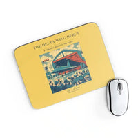 Thumbnail for VINTAGE G4460 - The Delta Wing Debut - Designed Mouse Pads design on yellow rectangle