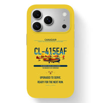 Thumbnail for Canadair CL-415EAF design on yellow magsafe iphone case, for iPhone 17 Pro