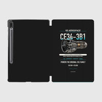 Thumbnail for CF34-3B1 design on black samsung tablet tablet case