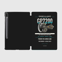 Thumbnail for GP7200 design on black samsung tablet tablet case