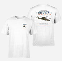 Thumbnail for Airbus Helicopters Tiger HAD design on white t-shirt, double-side print