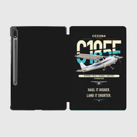 Thumbnail for Cessna A185F Skywagon design on black samsung tablet tablet case