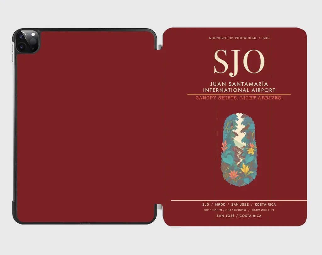Juan Santamaria International Airport SJO  San Jose - Dark Red
