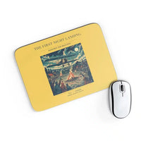 Thumbnail for VINTAGE G4327 - The First Night Landing - Designed Mouse Pads design on yellow rectangle
