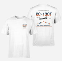 Thumbnail for KC-130T NP2000 design on white double-side t-shirt, double-side print