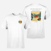 Thumbnail for VINTAGE G4480 - The First Snow Circuit - Double-Side T-Shirt design on white double side t shirt