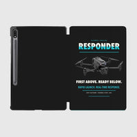 Thumbnail for BRINC Responder design on black samsung tablet tablet case