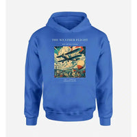 Thumbnail for VINTAGE G4045 - The Weather Flight - Premium Hoodie design on blue premium