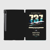 Thumbnail for Boeing 737-200 design on black samsung tablet tablet case