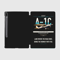 Thumbnail for Aviat Husky A-1C-180 design on black samsung tablet tablet case