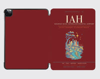 Thumbnail for Houston George Bush Intercontinental Airport IAH - Dark Red