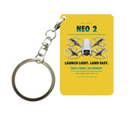 Thumbnail for DJI Neo 2 Key Chain design on yellow key chain