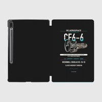 Thumbnail for CF6-6 design on black samsung tablet tablet case