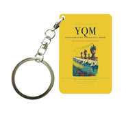 Thumbnail for Greater Moncton International Airport (YQM) design on yellow key chain