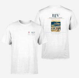 Double-Side Printing — Milas-Bodrum Airport (BJV) Double-Side T-Shirt