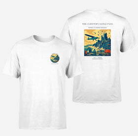 Double-Side Printing — The Clifftop Castle Pass Double-Side T-Shirt