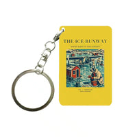 Thumbnail for VINTAGE G4041 - The Ice Runway - Designed Key Chain design on yellow