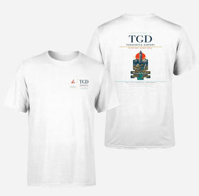 Double-Side Printing — Podgorica Airport (TGD) Double-Side T-Shirt