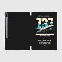 Thumbnail for Boeing 737-400 Classic design on black samsung tablet tablet case
