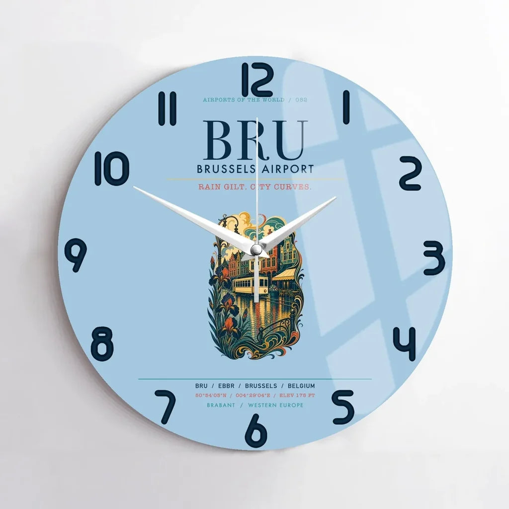 Brussels Airport BRU - Blue