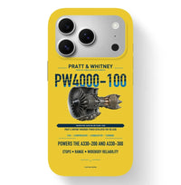 Thumbnail for PW4000-100 Case design on yellow iphone case