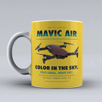 Thumbnail for Mavic Air Mug design on yellow dji