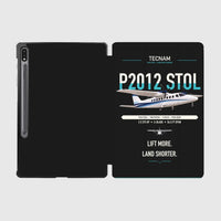 Thumbnail for Tecnam P2012 STOL design on black samsung tablet tablet case