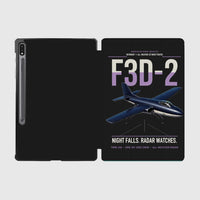 Thumbnail for F3D-2 Skyknight design on black samsung tablet tablet case