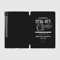 Thumbnail for CF34-8C5 design on black samsung tablet tablet case