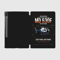 Thumbnail for MD Helicopters MD 530F design on black samsung tablet tablet case