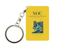 Thumbnail for Ireland West Airport Knock (NOC) design on yellow key chain