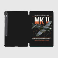 Thumbnail for Hawker Tempest Mk V design on black samsung tablet tablet case