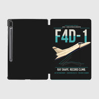 Thumbnail for F4D-1 Skyray design on black samsung tablet tablet case