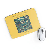 Thumbnail for VINTAGE G4407 - The Lagoon Night Fishing - Designed Mouse Pads design on yellow rectangle