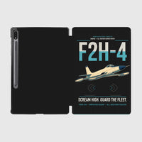 Thumbnail for F2H-4 Banshee design on black samsung tablet tablet case