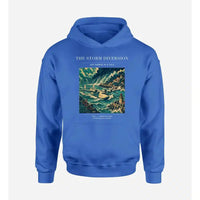 Thumbnail for VINTAGE G4074 - The Storm Diversion - Premium Hoodie design on blue premium