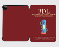 Thumbnail for Bradley International Airport BDL - Dark Red