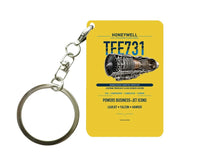 Thumbnail for TFE731 Key Chain design on yellow key chain
