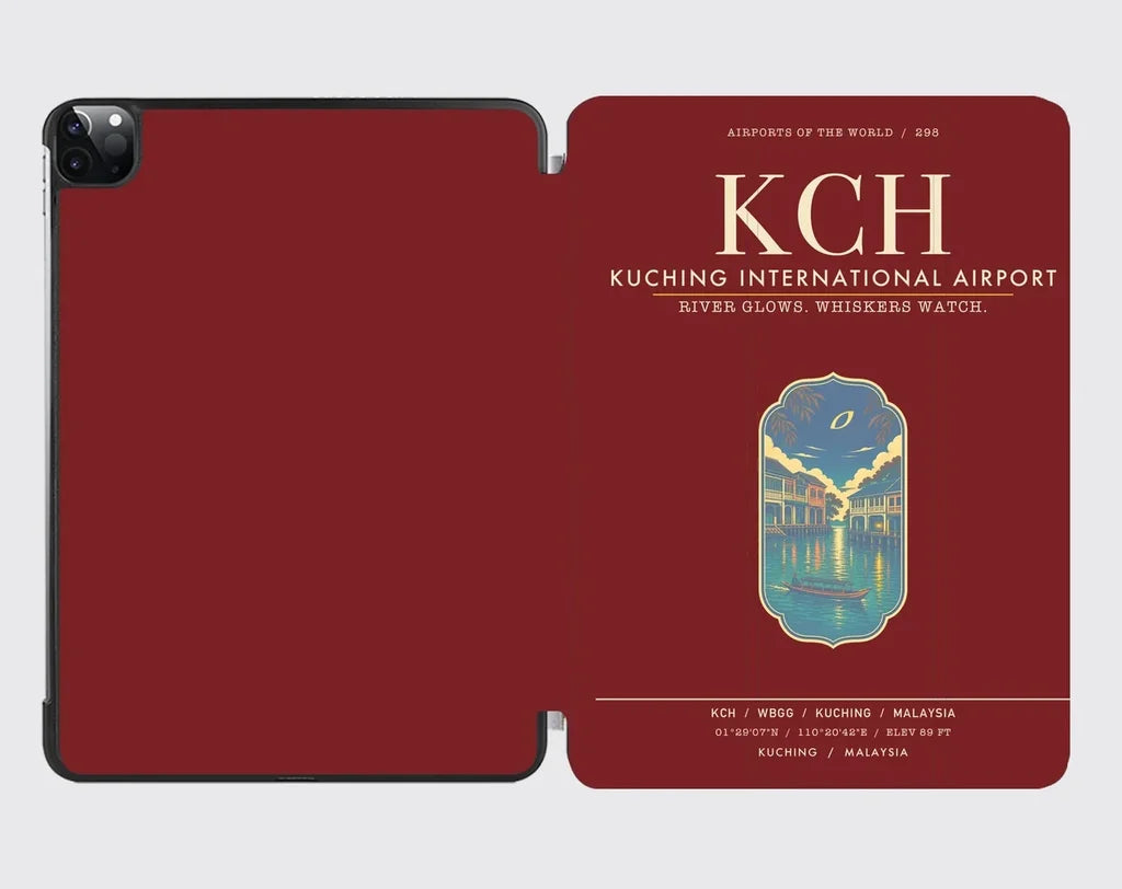 Kuching International Airport KCH - Dark Red
