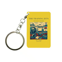 Thumbnail for VINTAGE G4126 - The Training Jets - Designed Key Chain design on yellow